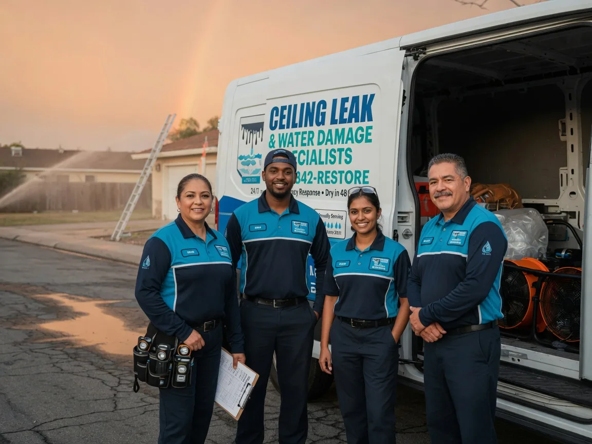 Ceiling Leak Cleanup company in Royal Center, IN
